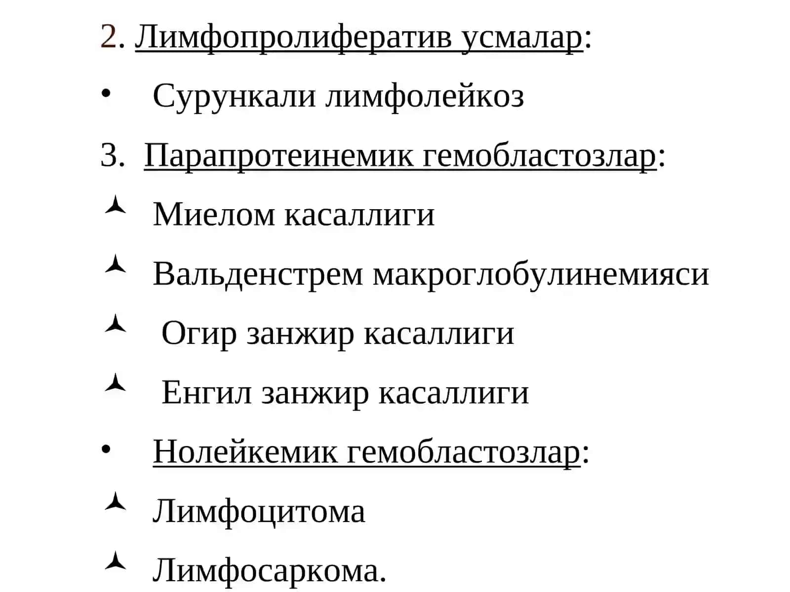 Сурункали лейкозлар 3