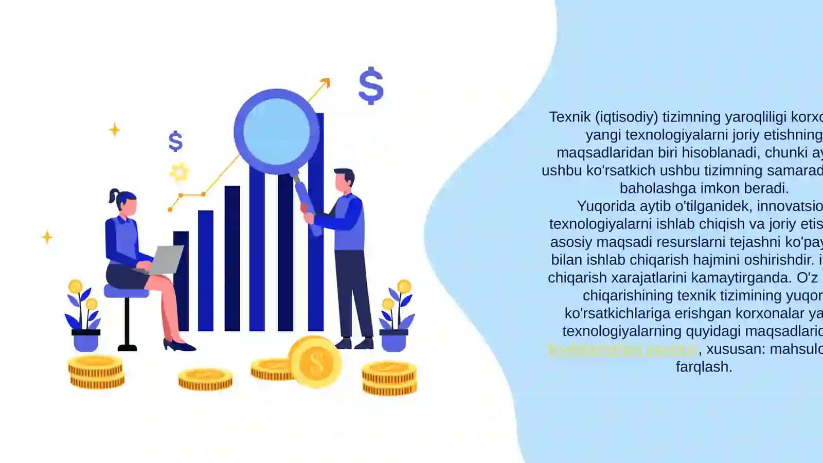 IQTISODIYOTDA TEXNOLOGIYANING O’RNI 3