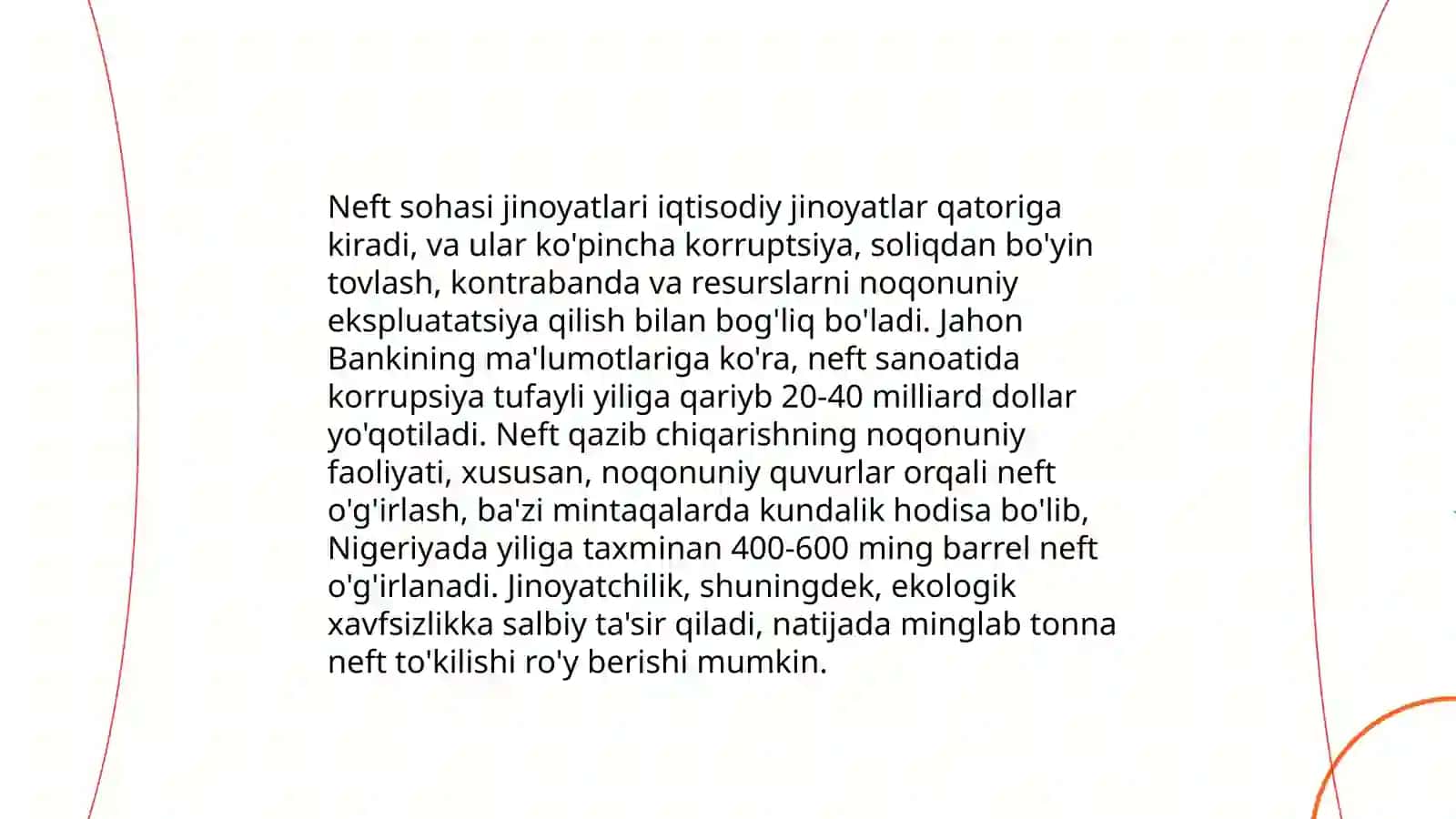 Neft sohasi jinoyatlarning kriminologik tavsifi 3