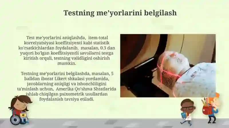 Ishonchli validli testlarni yaratish tamoyili va metodlari 3