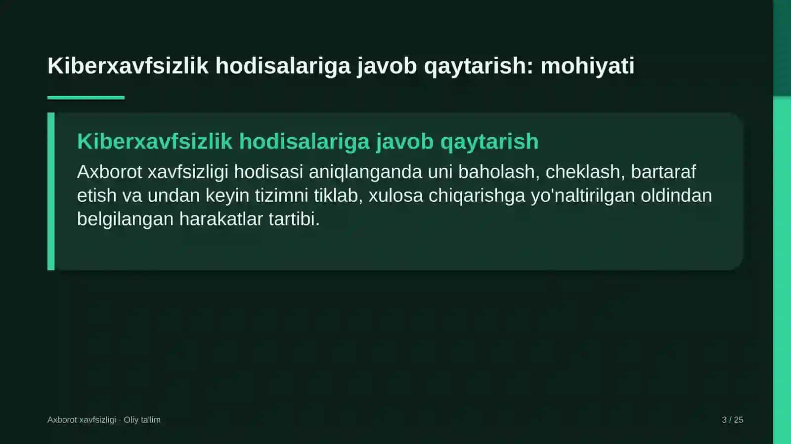 developerlik kompaniyalarida kiberxavfsizlik hodisalariga javob qaytarish 6682 3