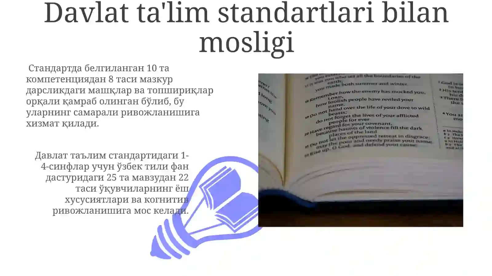 1-4-sinf ona tili darslari o'qituvchi kitobini tahlil qilish 3