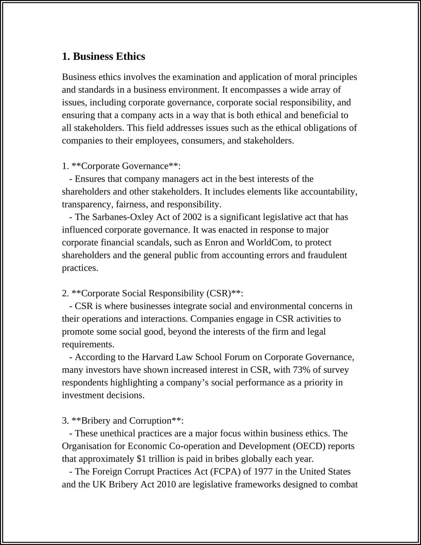 Business Ethics 3