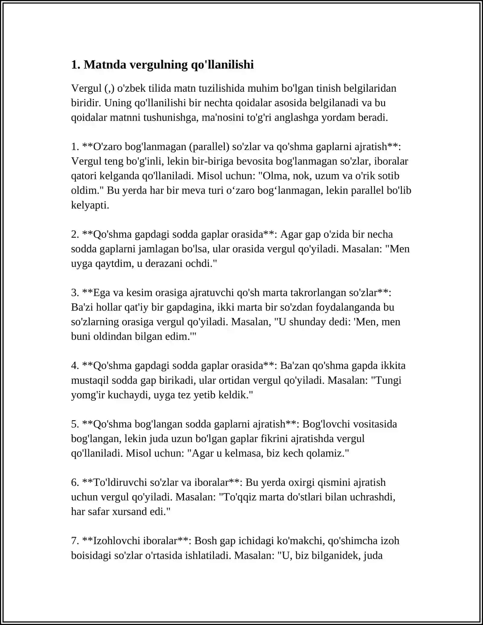 MATNLARNI PUNKTUATSION JIHATDAN TAHLIL QILISH 3