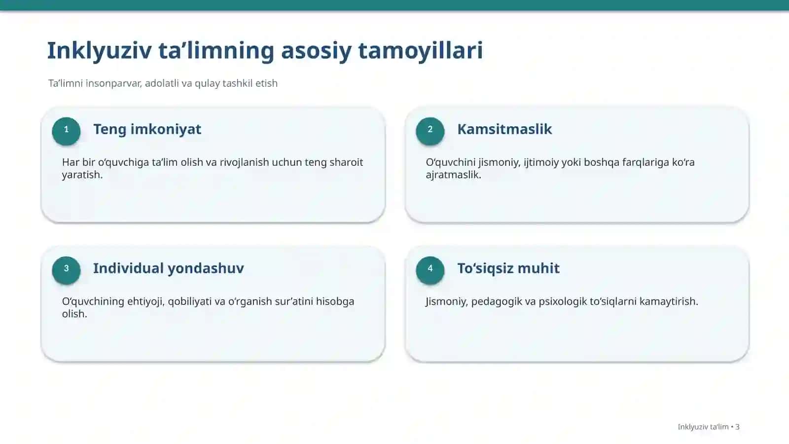 pedagogika fanidan taqdimot 3