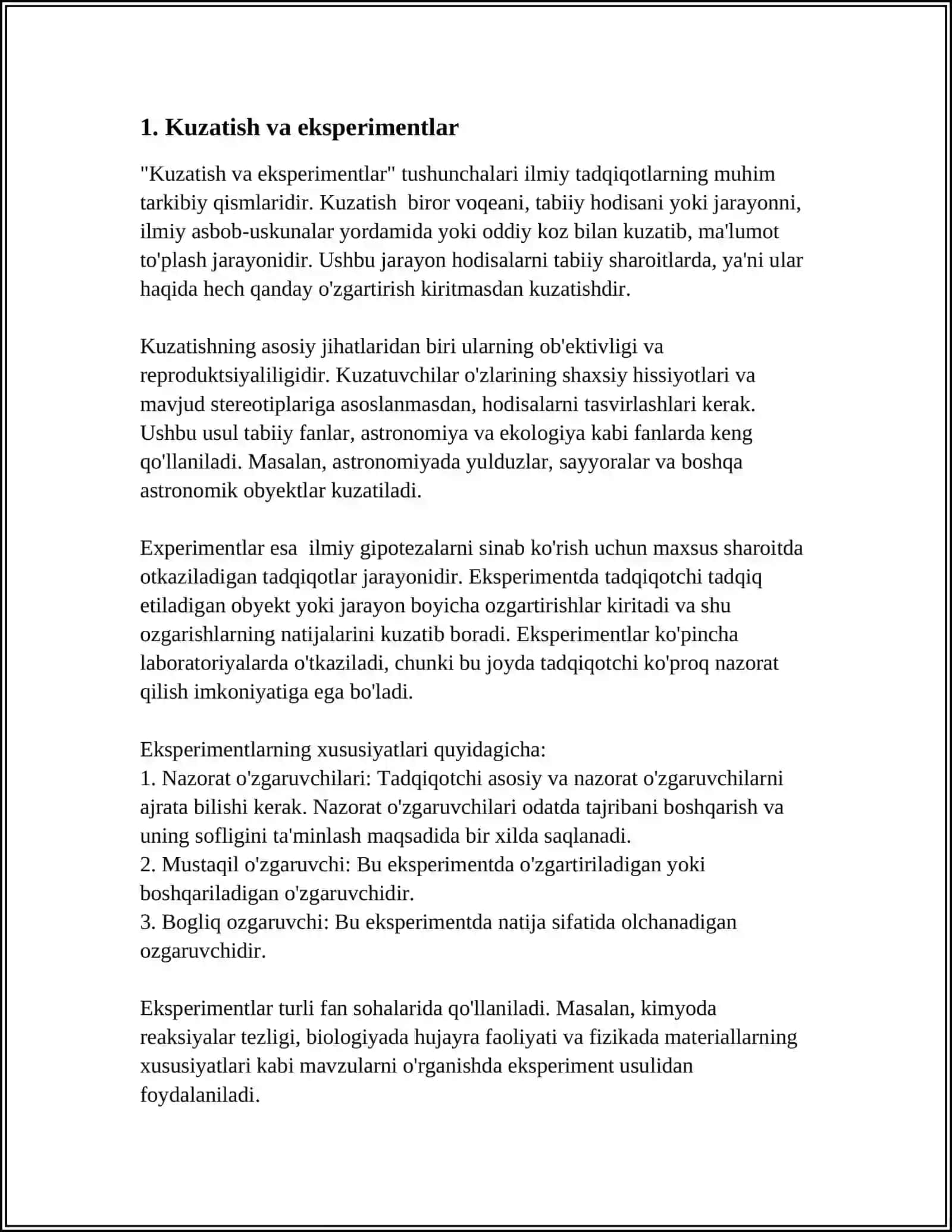 ISHONCHLI VALIDIL TESTLARNI YARATISH TAMOYIL VA METODLARI 3