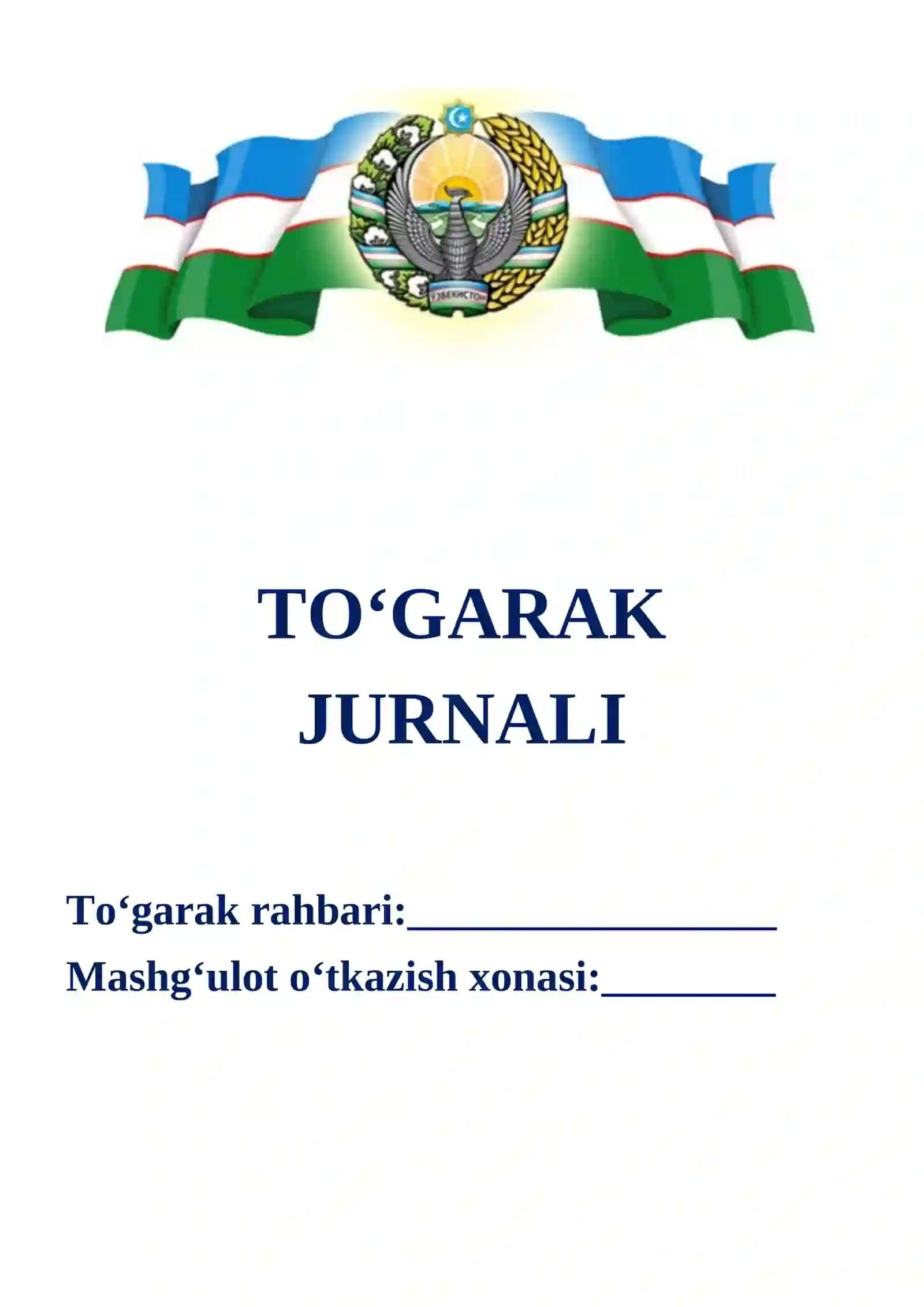 Tasviriy san'at fanidan boshlang'ich sinflar uchun to'garak hujjatlari 34 soatlik 3