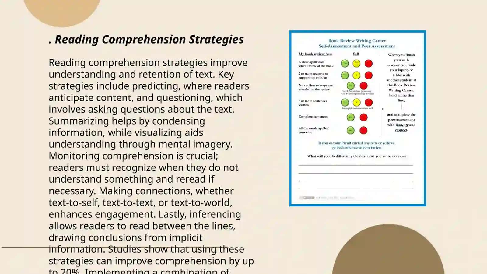 Designing Assessment Task: Interactive Reading 3