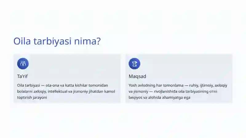 Oila Tarbiyasi 3