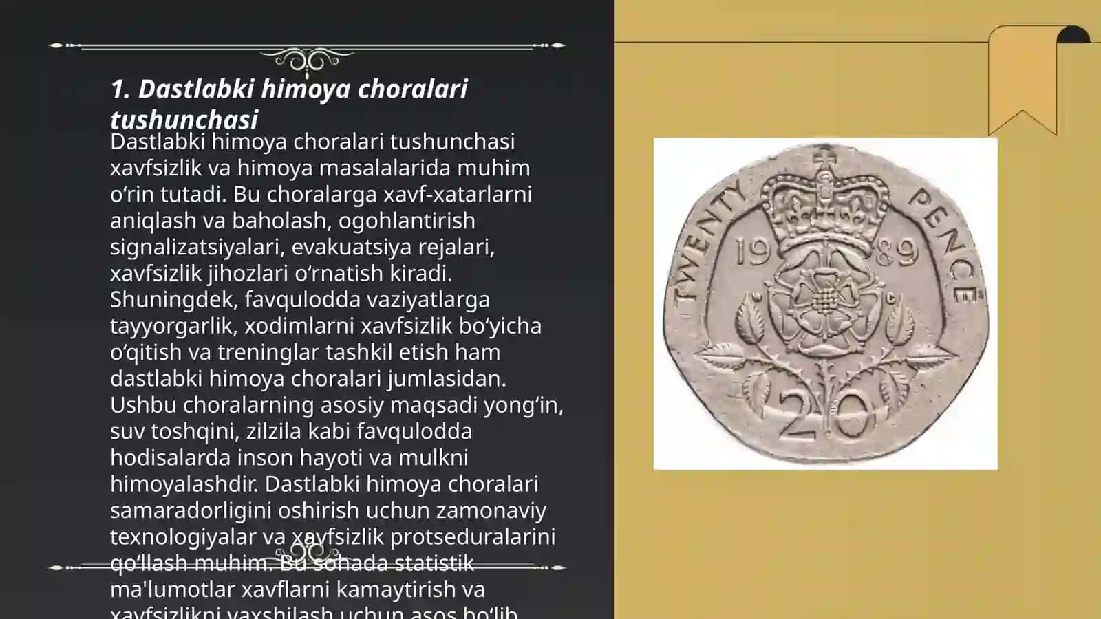 Dastlabki himoya choralari tushunchasi 3
