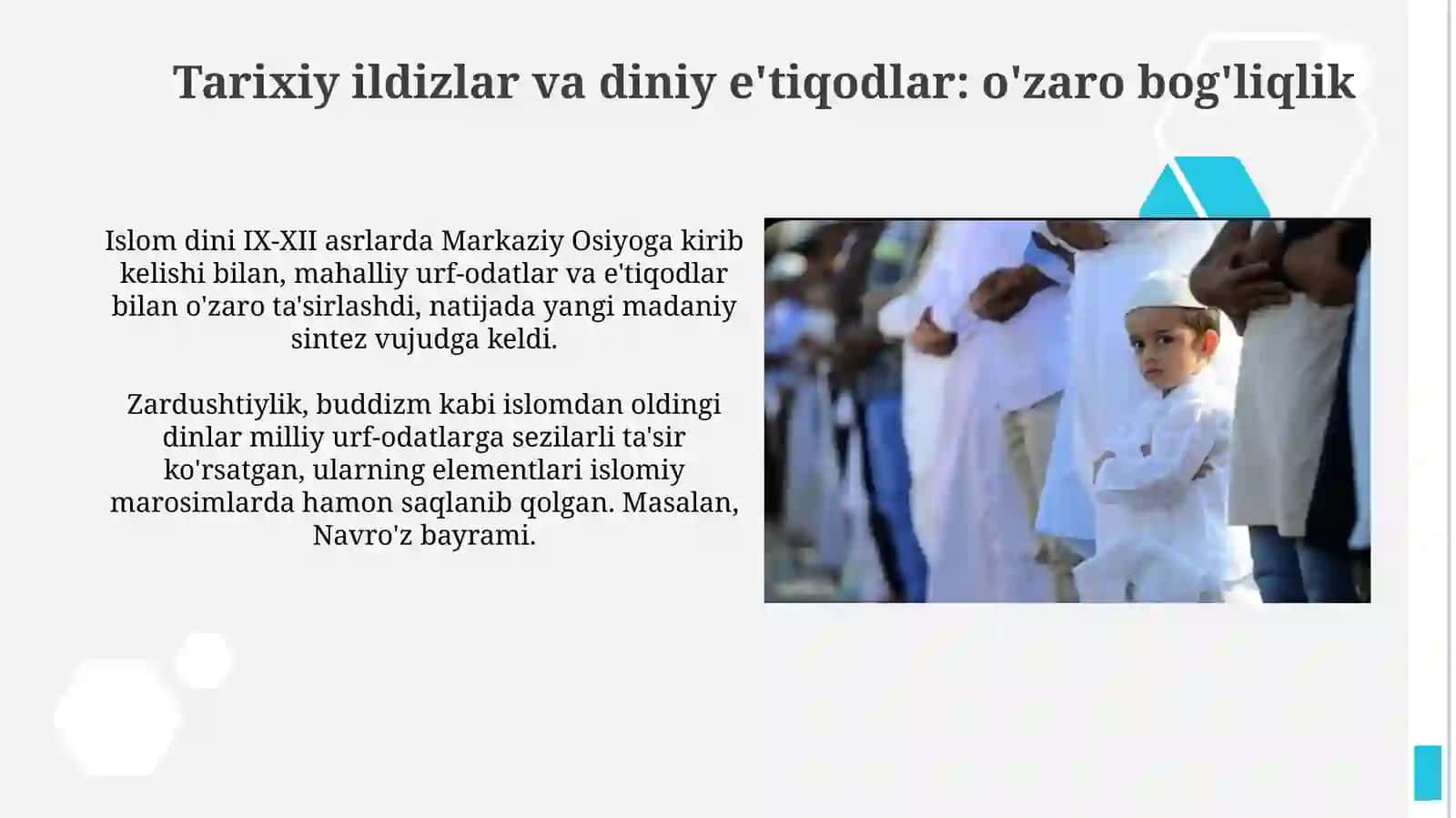 Tarixiy ildizlar va diniy e'tiqodlar: o'zaro bog'liqlik 3
