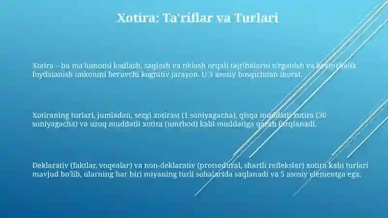 Xotira 3