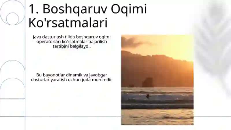 Java dasturlash tili 3