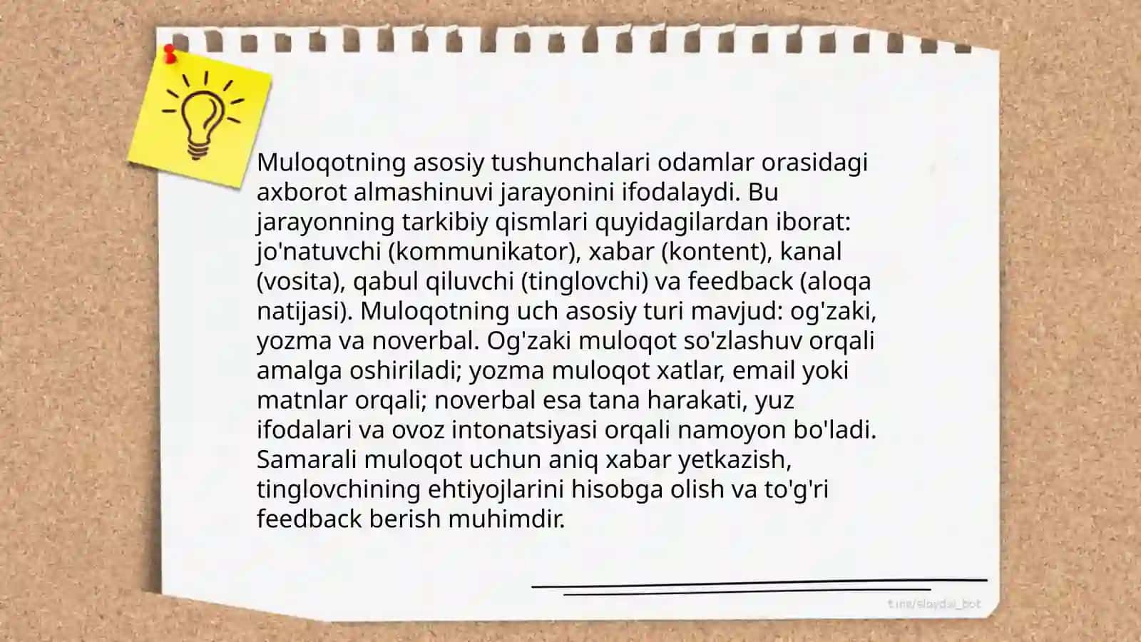 Muloqotning komunikativ va interaktiv tomoni 3