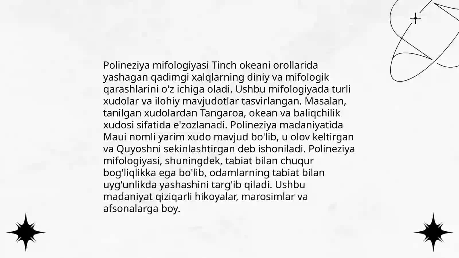 Polinezyaliklar dini va mifologiyasi 3