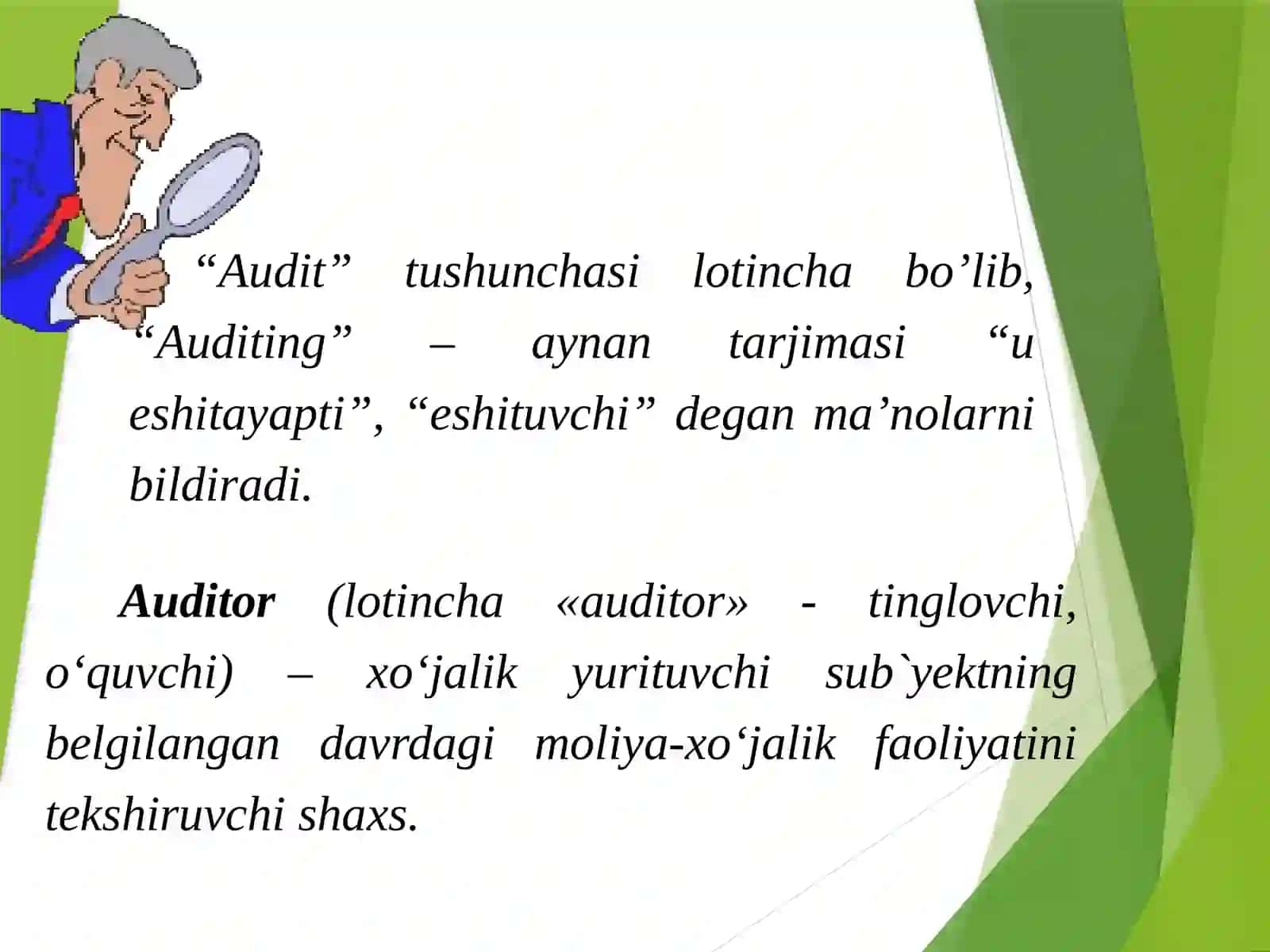 AUDIT 3