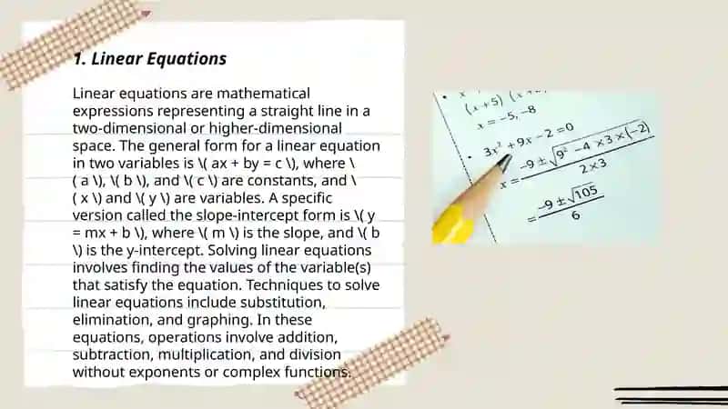 Algebra 3