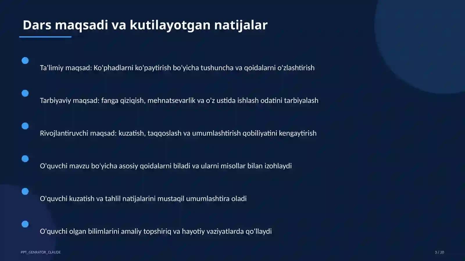 Ko'phadlarni ko'paytirish (7-sinf) 3