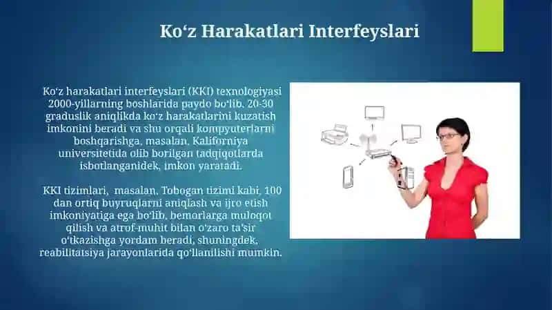 Ko'z Harakatlari Interfeyslari 3