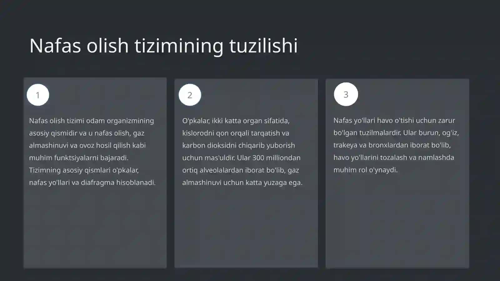 Nafas olish tizimi kasalliklari 3