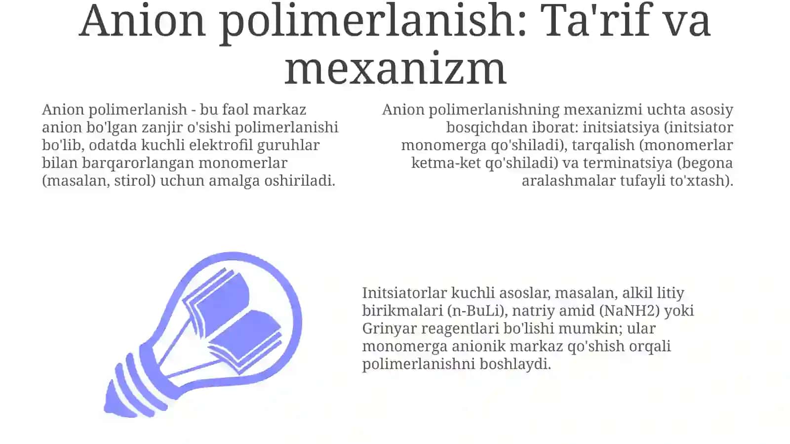 Anion polimerlanish 3