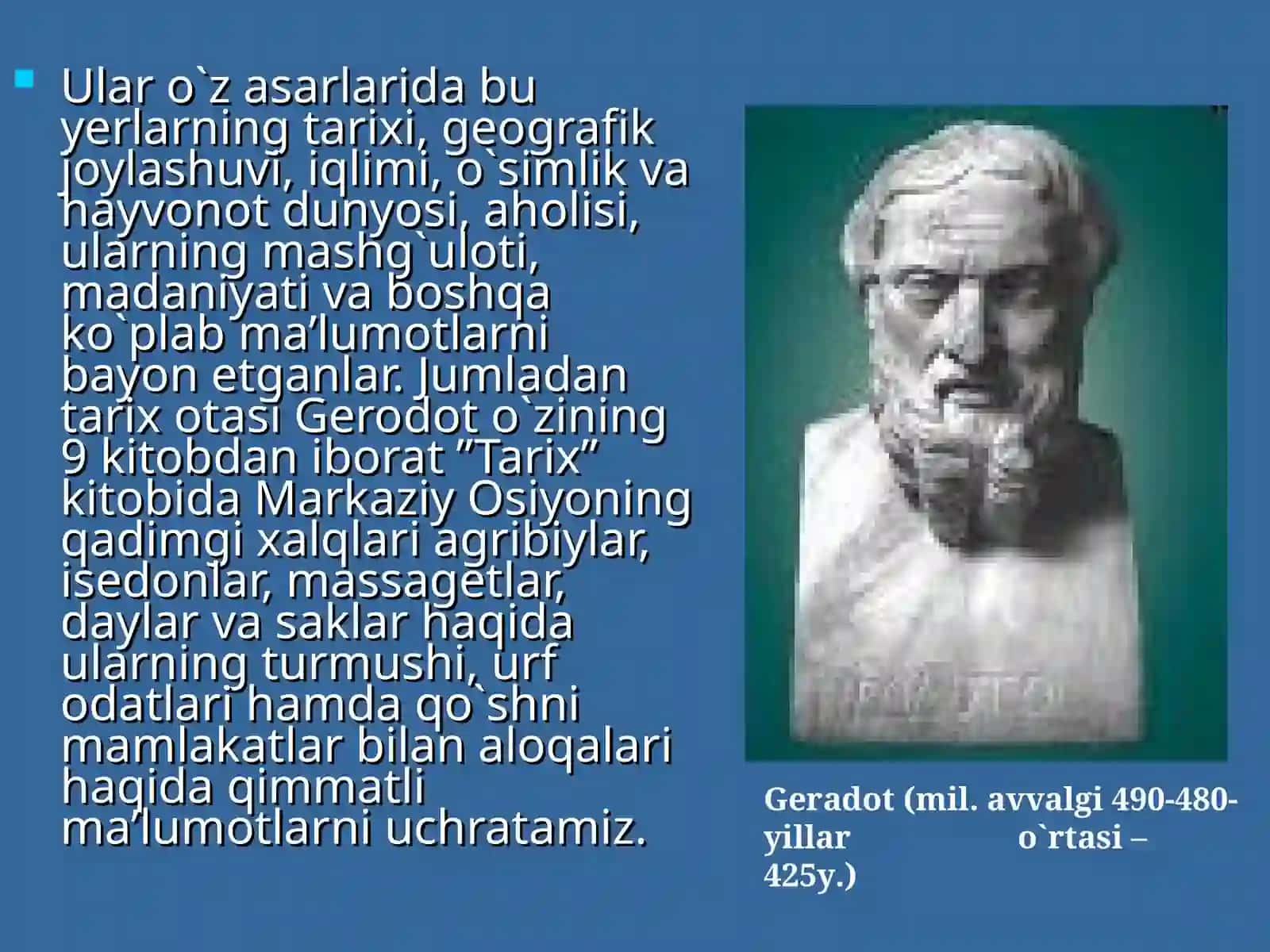 Markaziy Osiyo xalqlari tarixi bo`yicha qadimgi manbalar 3