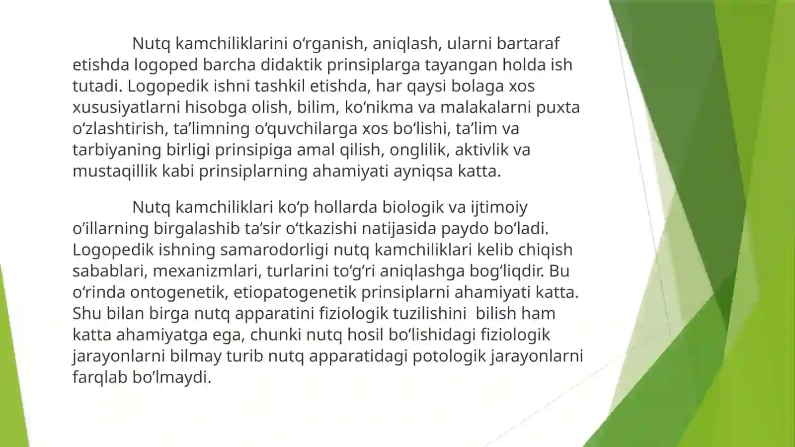 Nutqidanuqsonibo‘lganbolalarniinklyuzivta’limsharoitidao‘qitishvatarbiyalash 3