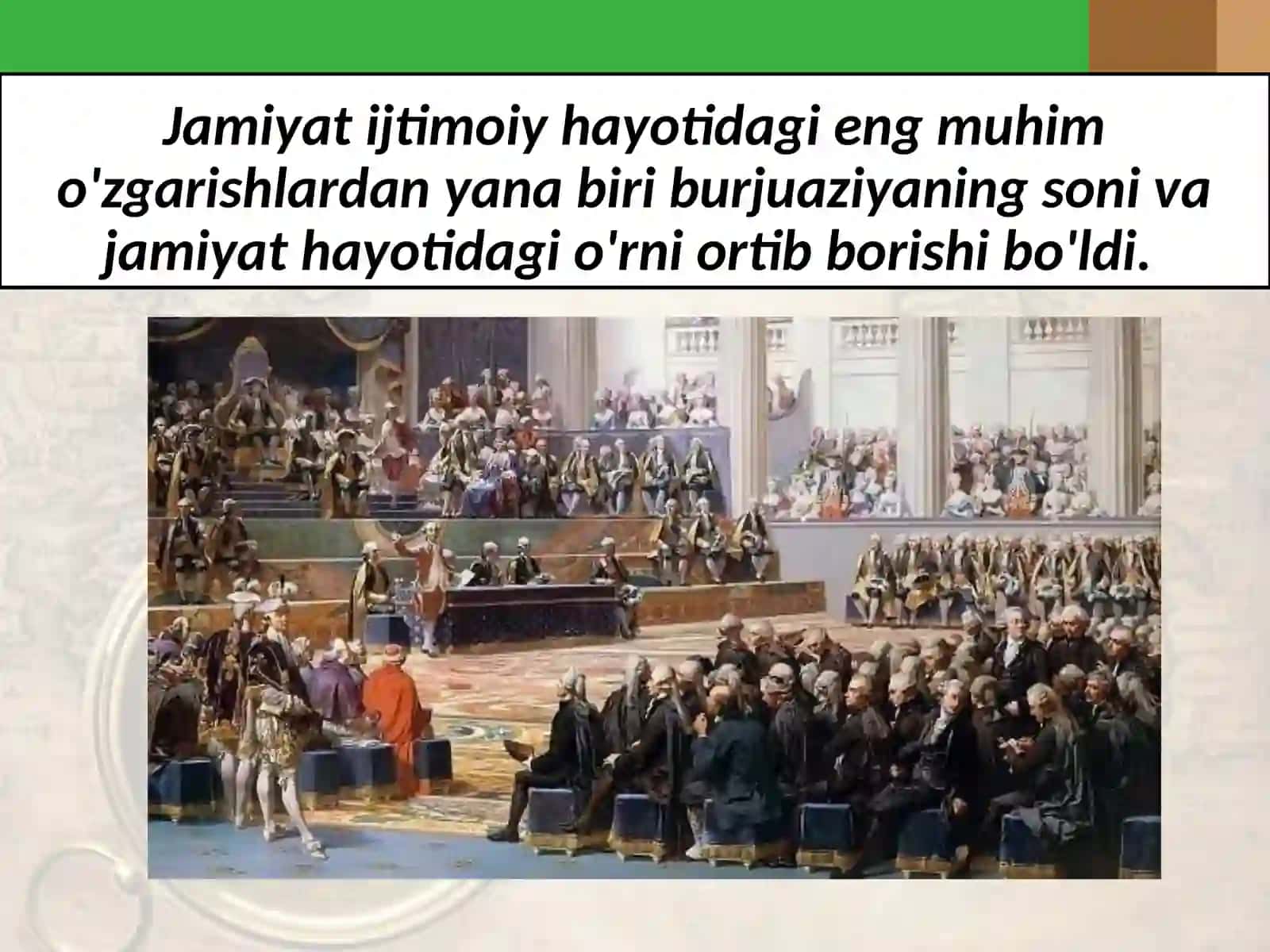 Yangi davr boshlarida G'arbiy Yevropa mamlakatlarida ijtimoiy-iqtisodiy hayot 3