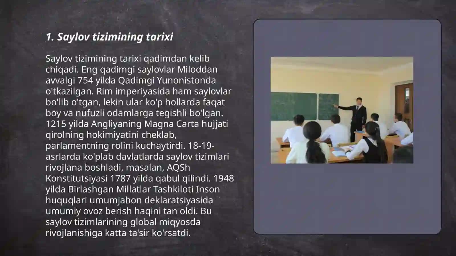 Saylov tizimi 3