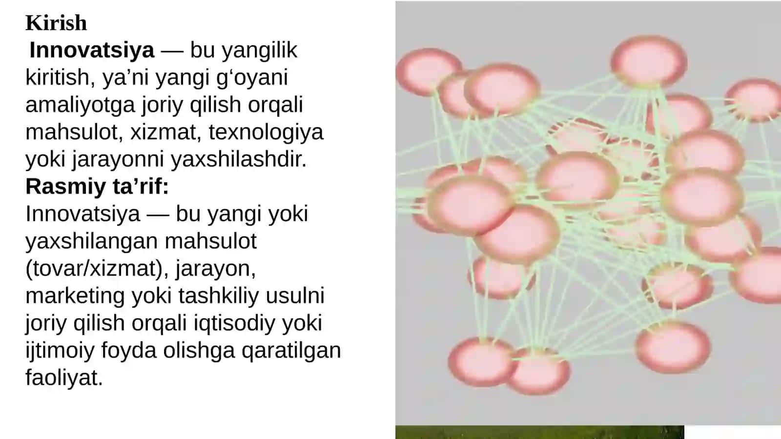 Innovatsiyon loyihalarni iqtisodiy baholashfanining predmeti va vazifalari 3