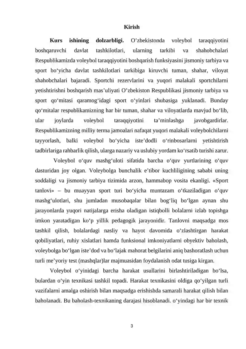 YOSH VALEBOLCHILAR TEXNIK TAYORGARLIKNI RIVOJLANTIRISHDA MILLIY XARAKATLI OʻYINLARNI QOʻLLASH METODIKASI 3