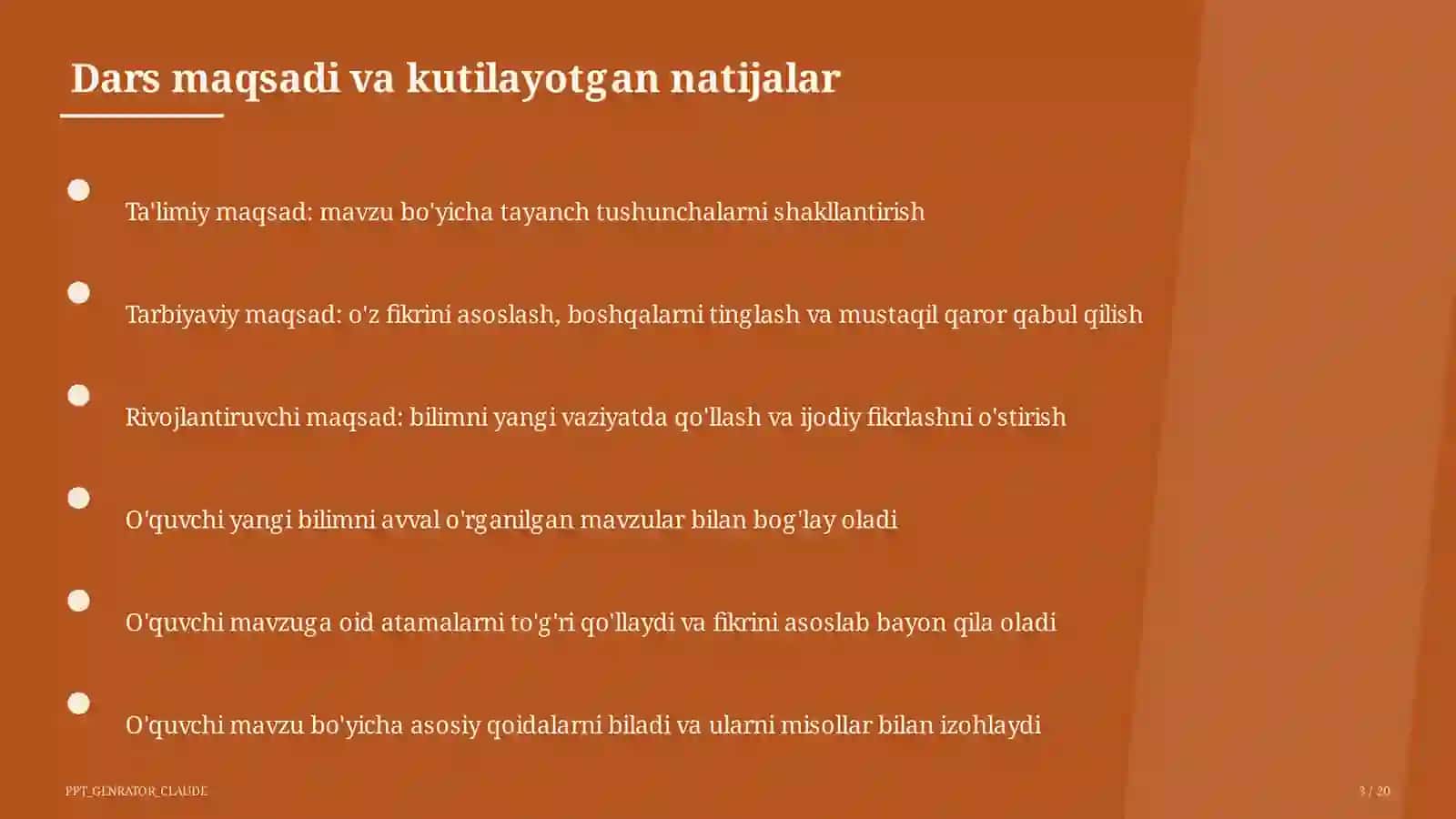 Geometriyaning boshlang'ich tushunchalari: nuqta, to'g'ri chiziq, kesma (7-sinf) 3