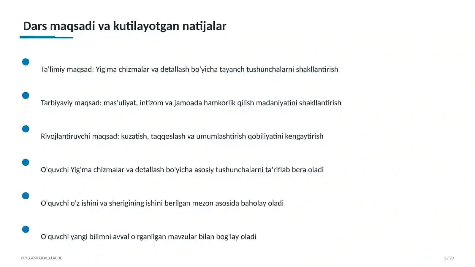 Astronomiya va chizmachilik (8–11) 3