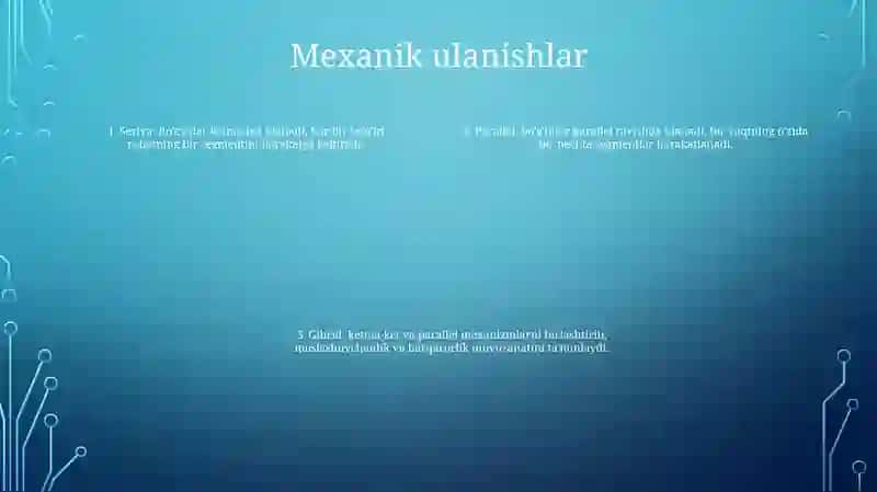 Robotlarning Mexanizimlari 3