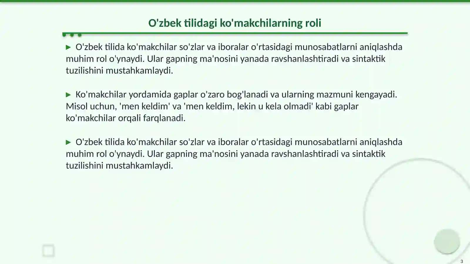 O'zbek tili tarixi 3