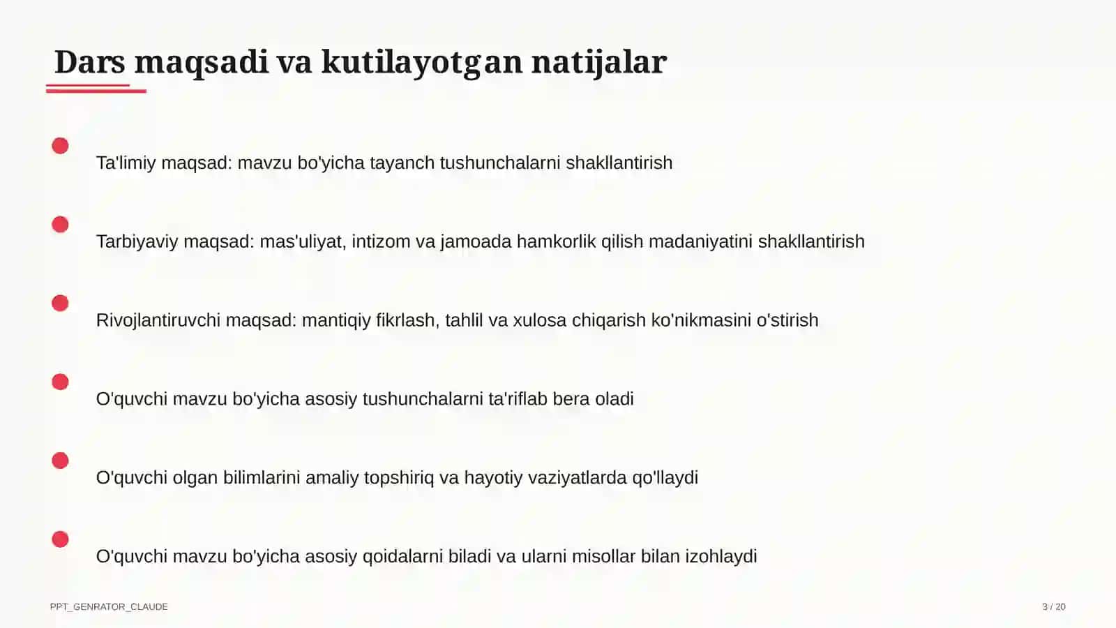 Algebra va geometriyani yagona "Matematika" fani sifatida o'qitish: yangi yondashuv 3
