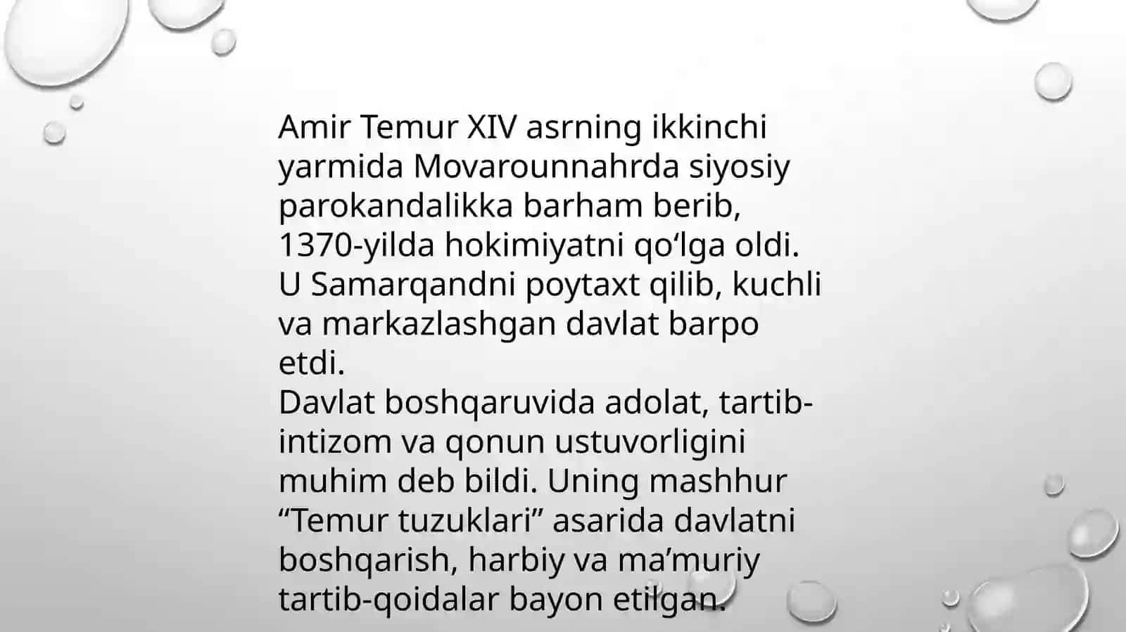 Amir Temur —buyuk davlat arbobi 3