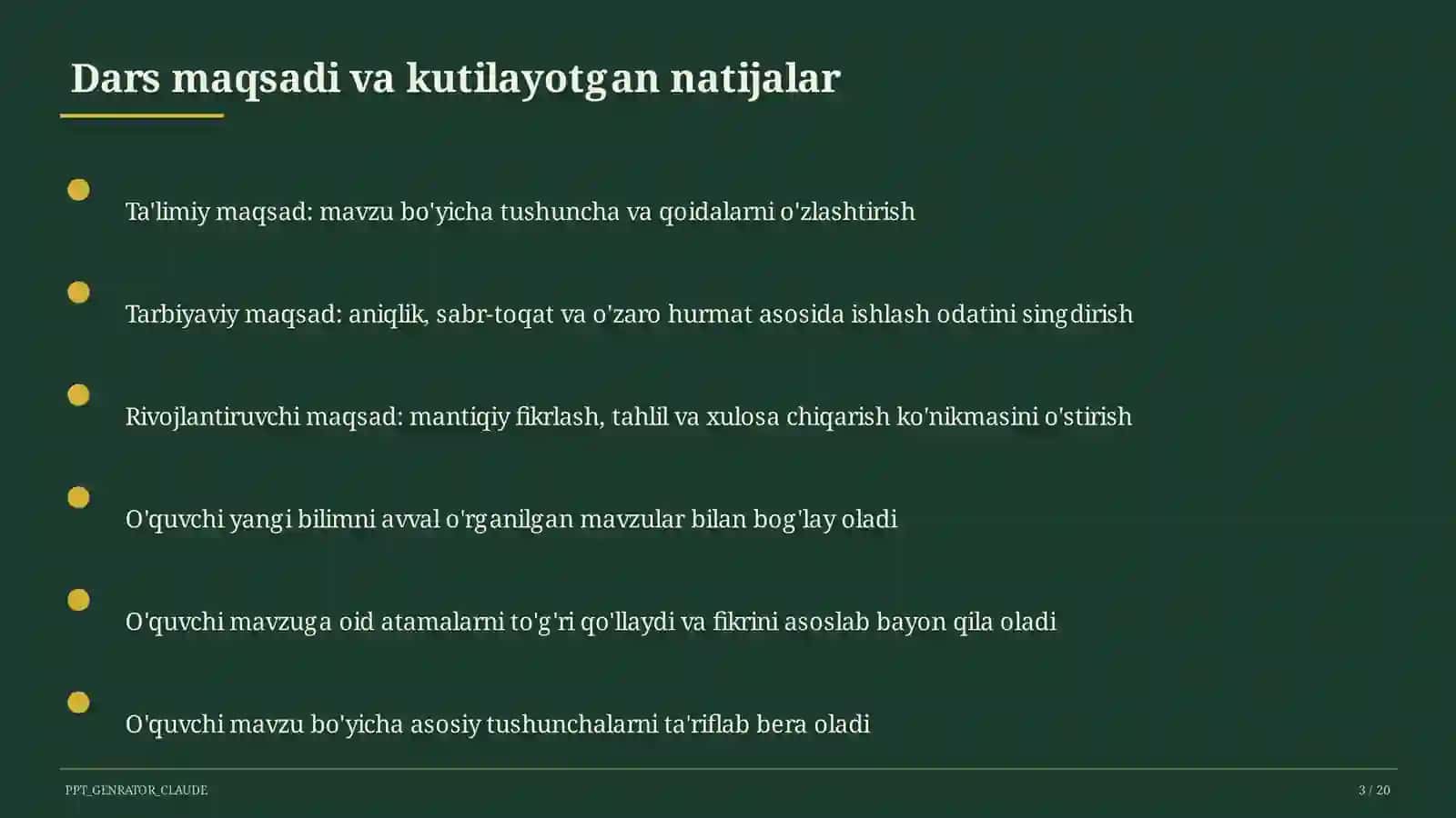 Qon aylanish va nafas olish organlari (4-sinf) 3