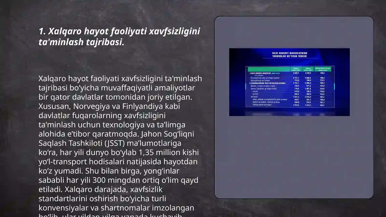 Hayot faoliyati xavfsizligini ta'minlashgw oid xalqaro tajriba va izlanishlar tahlili 3