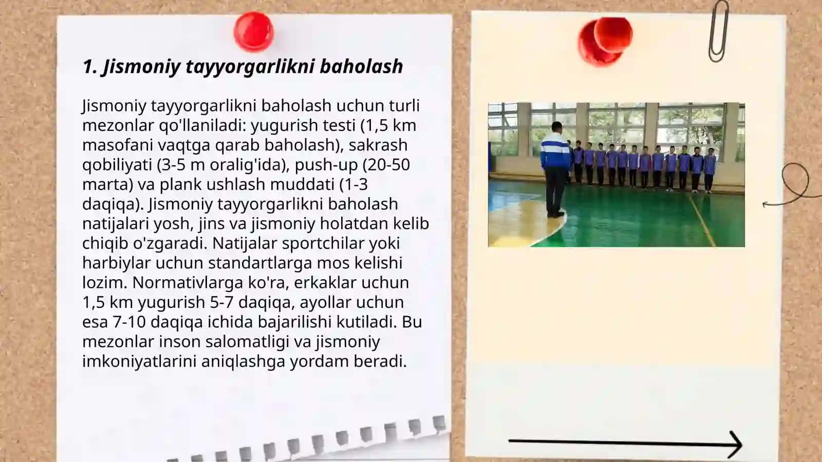 Jismoniy tayyorgarlikni baholash 3