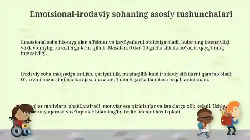 Shaxsning emotsional-irodaviy sohasi 3