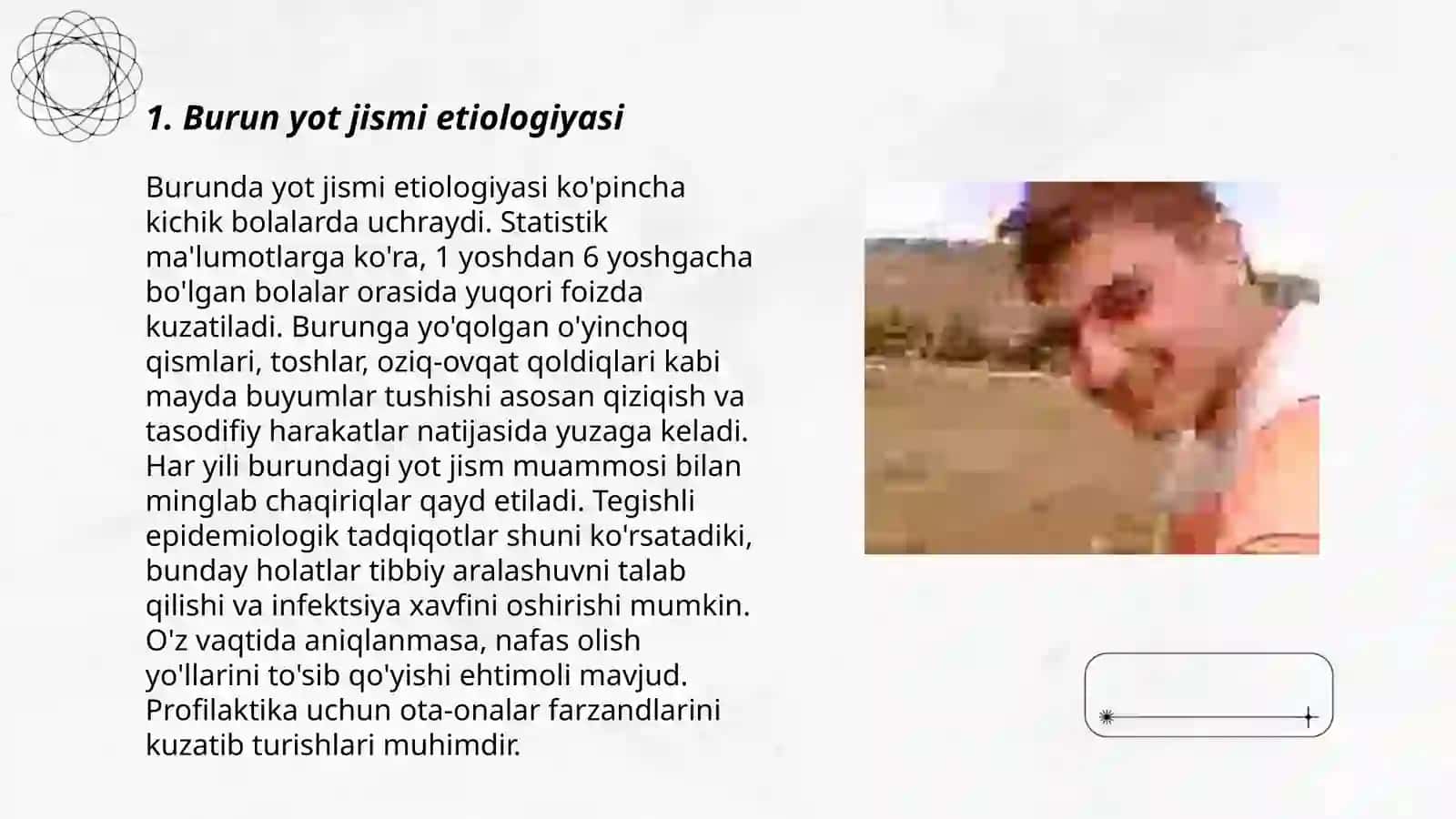 Burun yot jismi etiologiyasi 3