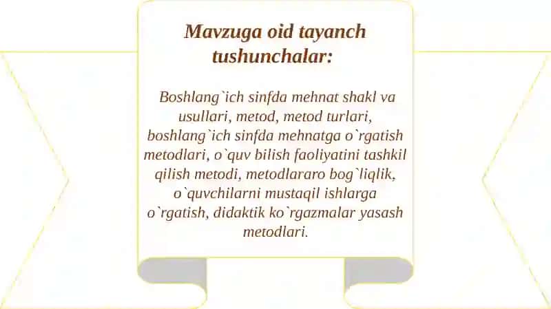 Texnologiyata’limning shakl va metodlari 3