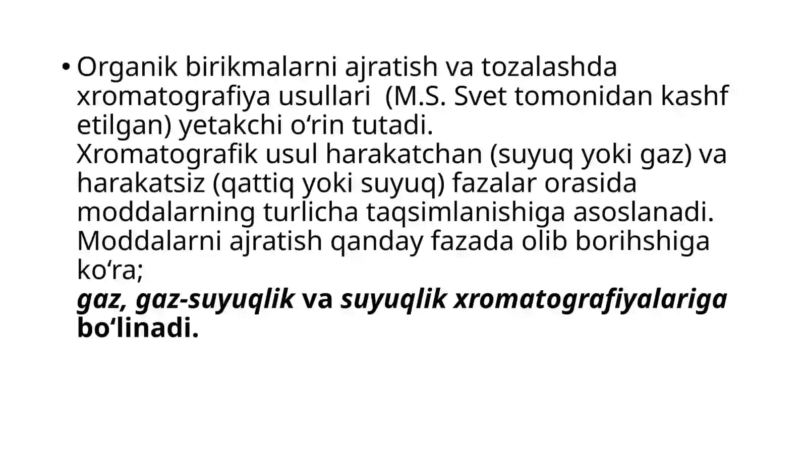 Xromatografiya Usullari 3