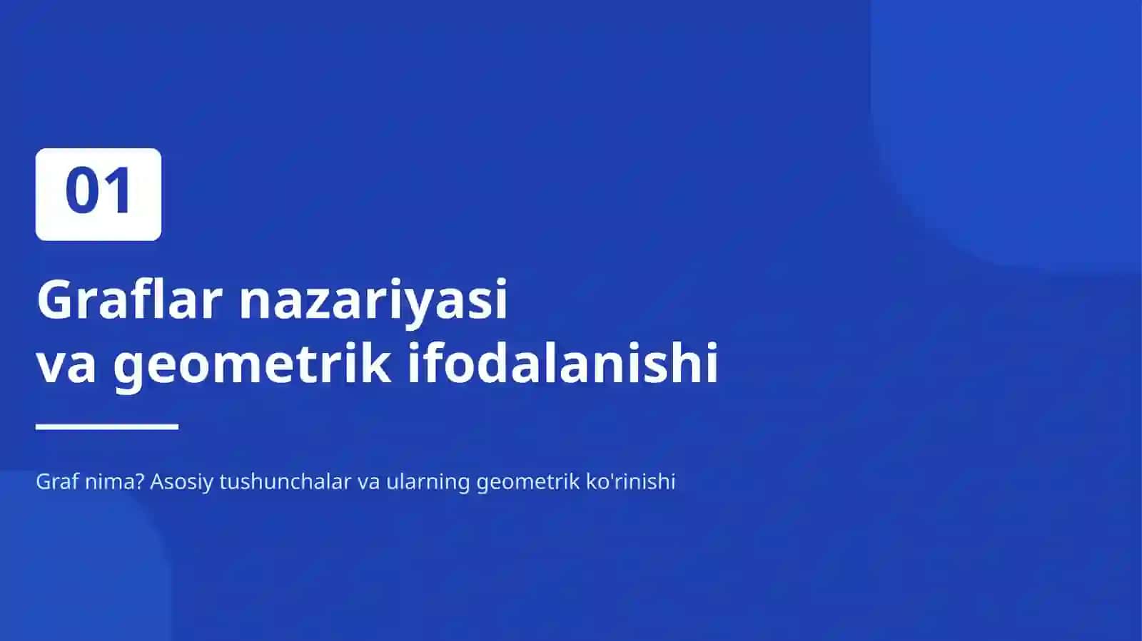 Graflar nazariyasining asosiy tushunchalari va ularning qo'llanilishi 3