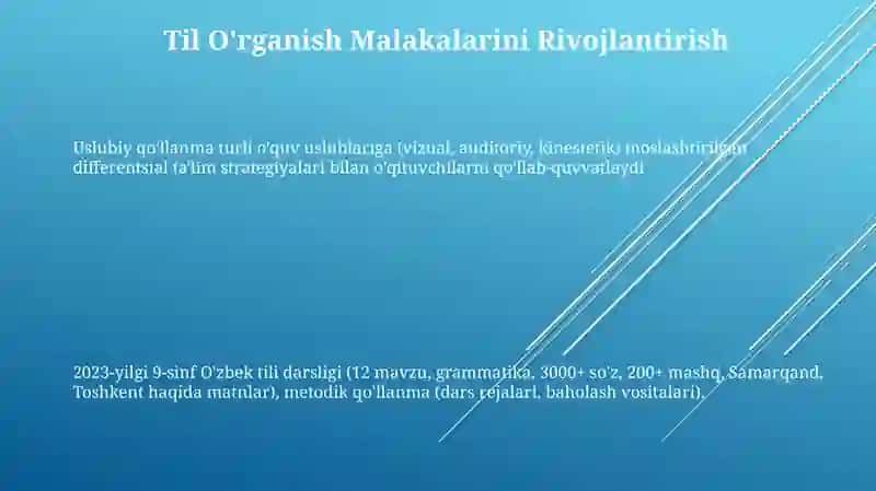 9-sinf Ona tili darsligi va metodik qo'llanmasi 3