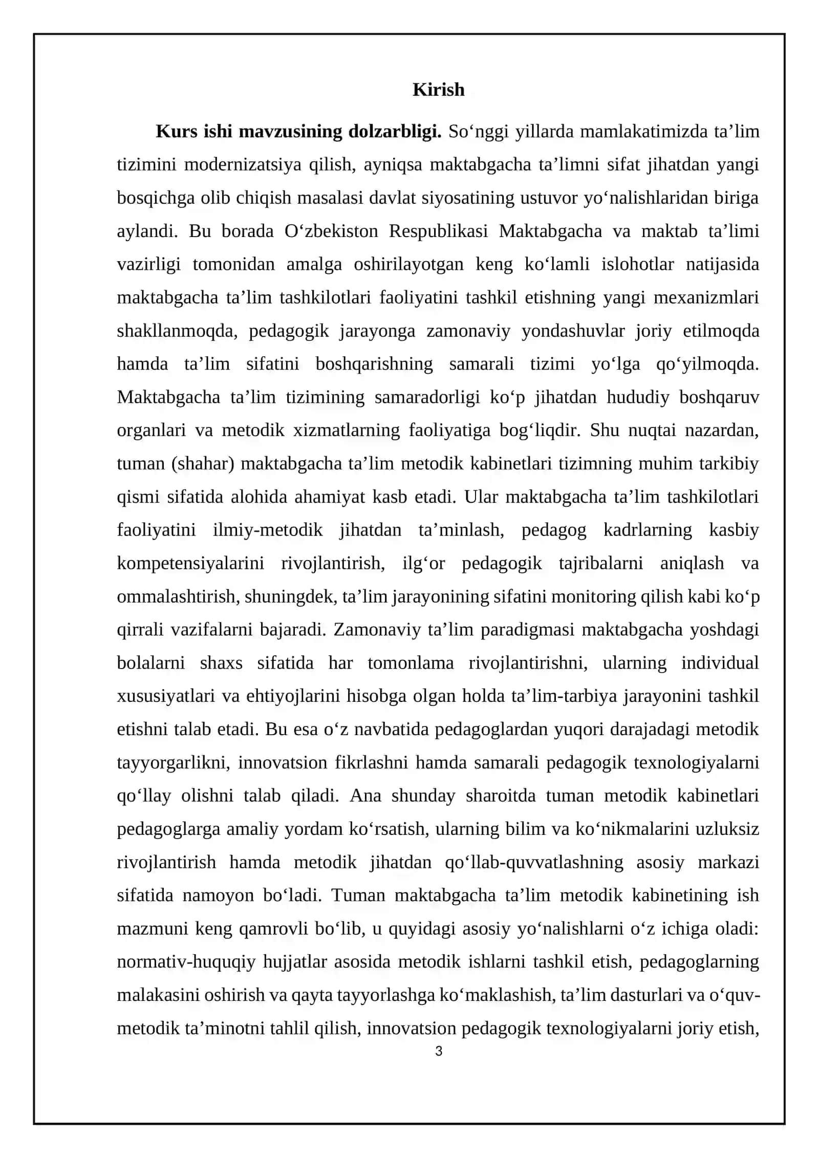Tuman maktabgacha talim metodikasi kaninetining ishmazmuni va vazifasi 3