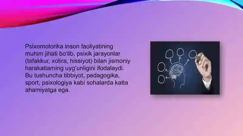 Psixomotorika tushunchasi 3