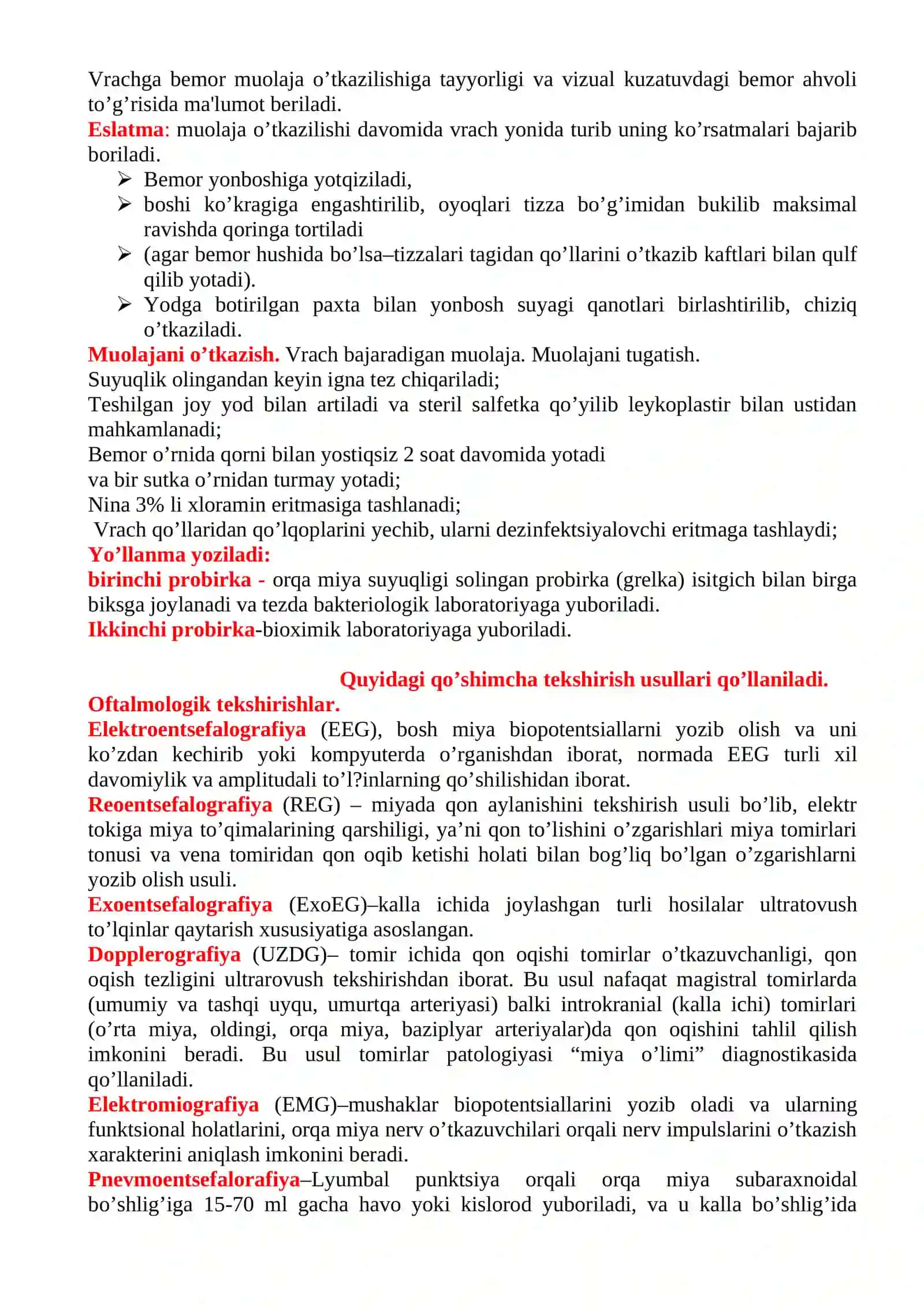 Terapiya Amaliy ko'nikmalar 3
