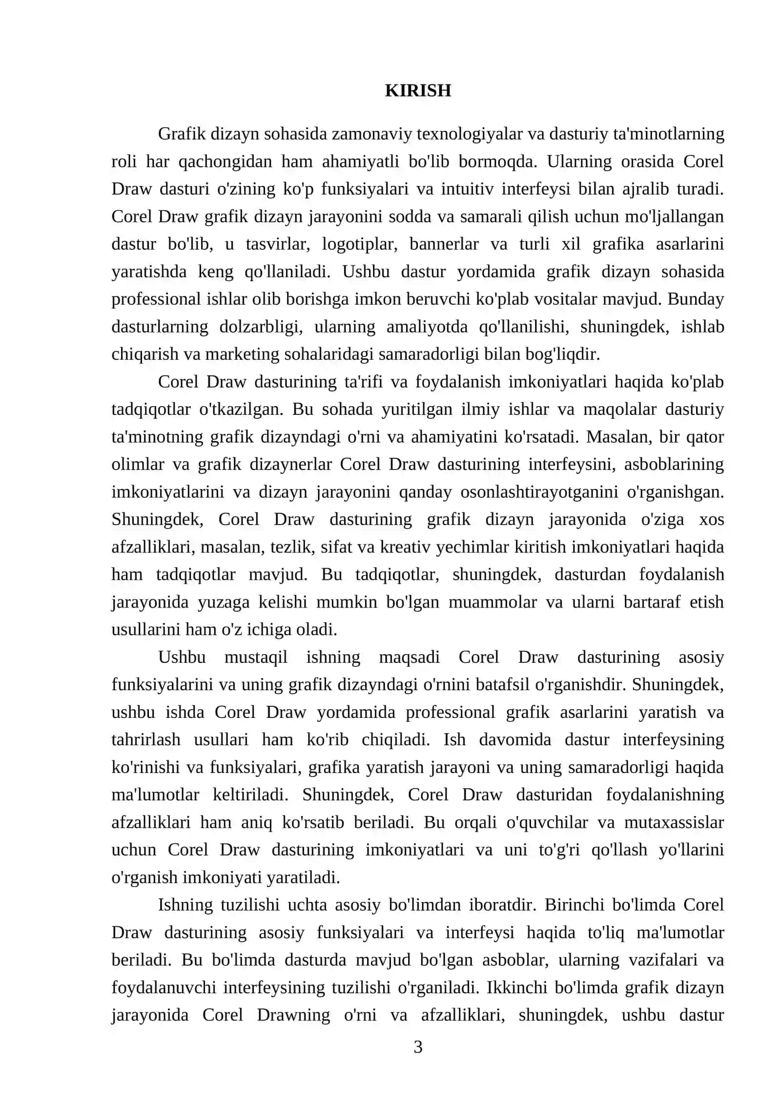 Corel Draw dasturi va ishlash prinsipi 3